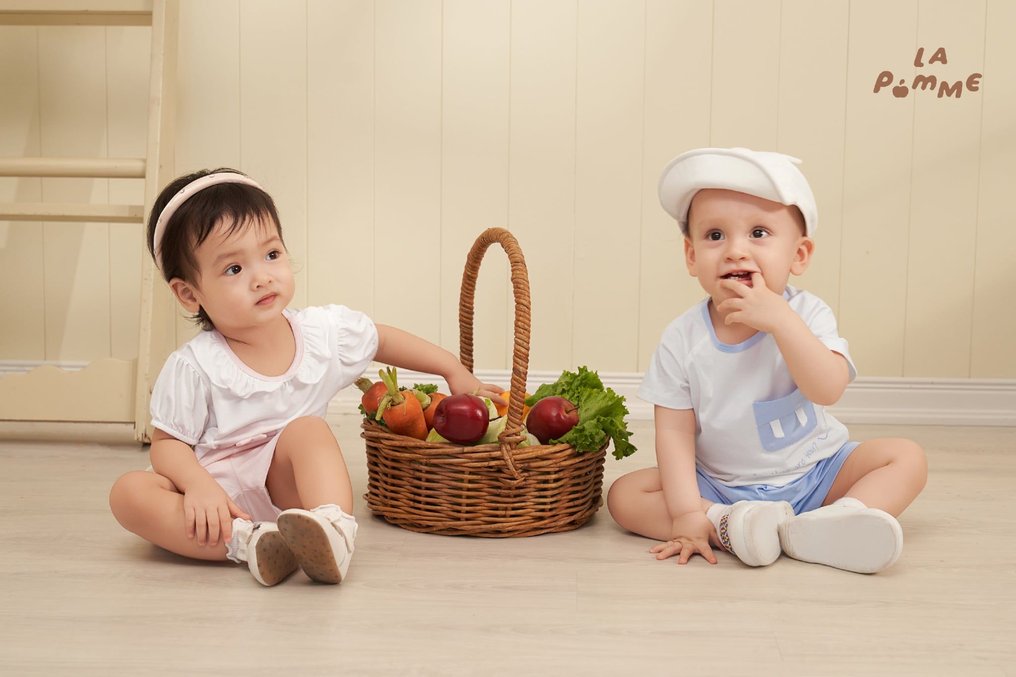  Bộ cộc tay La Pomme tình yêu nho nhỏ 