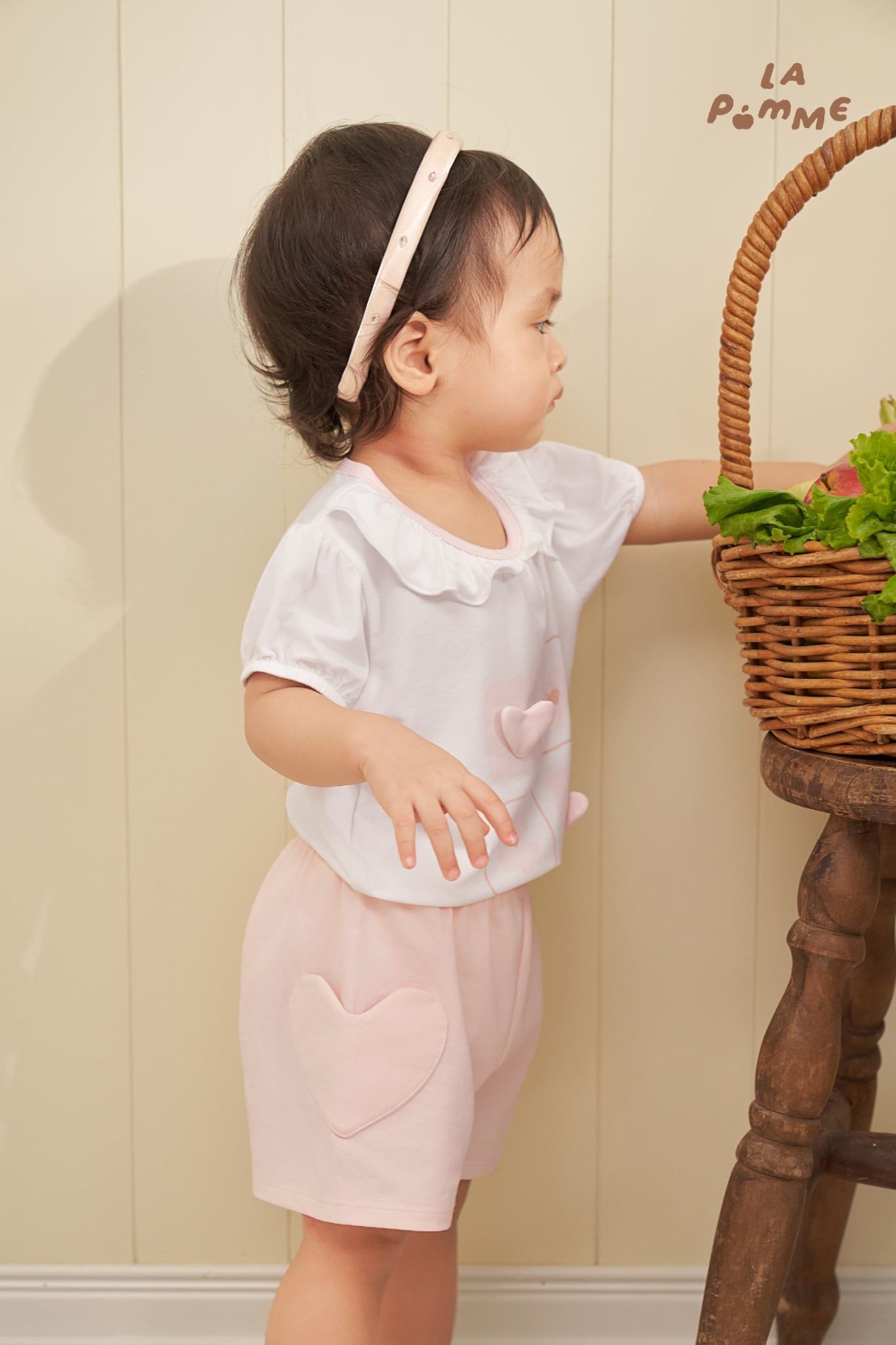  Bộ cộc tay La Pomme tình yêu nho nhỏ 