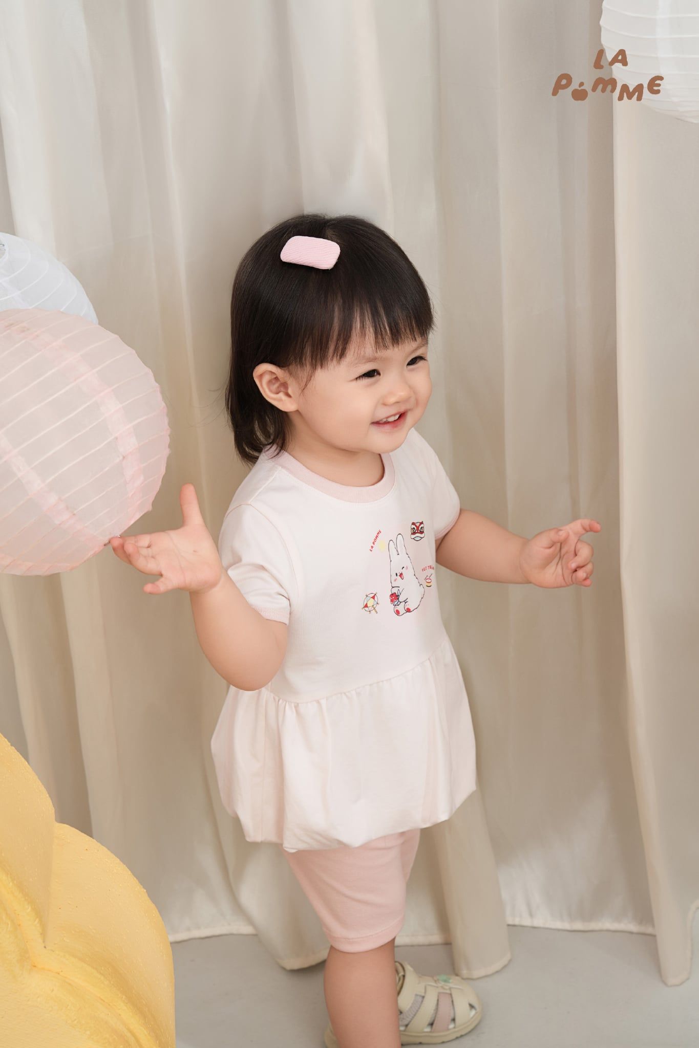  Bộ cộc tay La Pomme thỏ ngọc đón trăng 