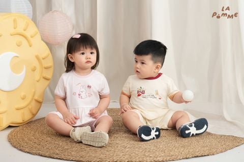 Bộ cộc tay La Pomme thỏ ngọc đón trăng 