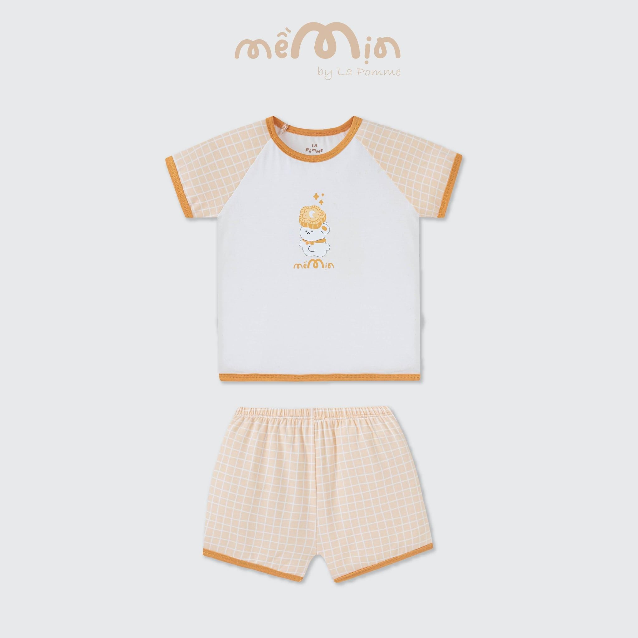  [NÊN TĂNG SIZE] Bộ cộc tay Mềm Mịn by La Pomme chiếc bánh xinh của puppy 