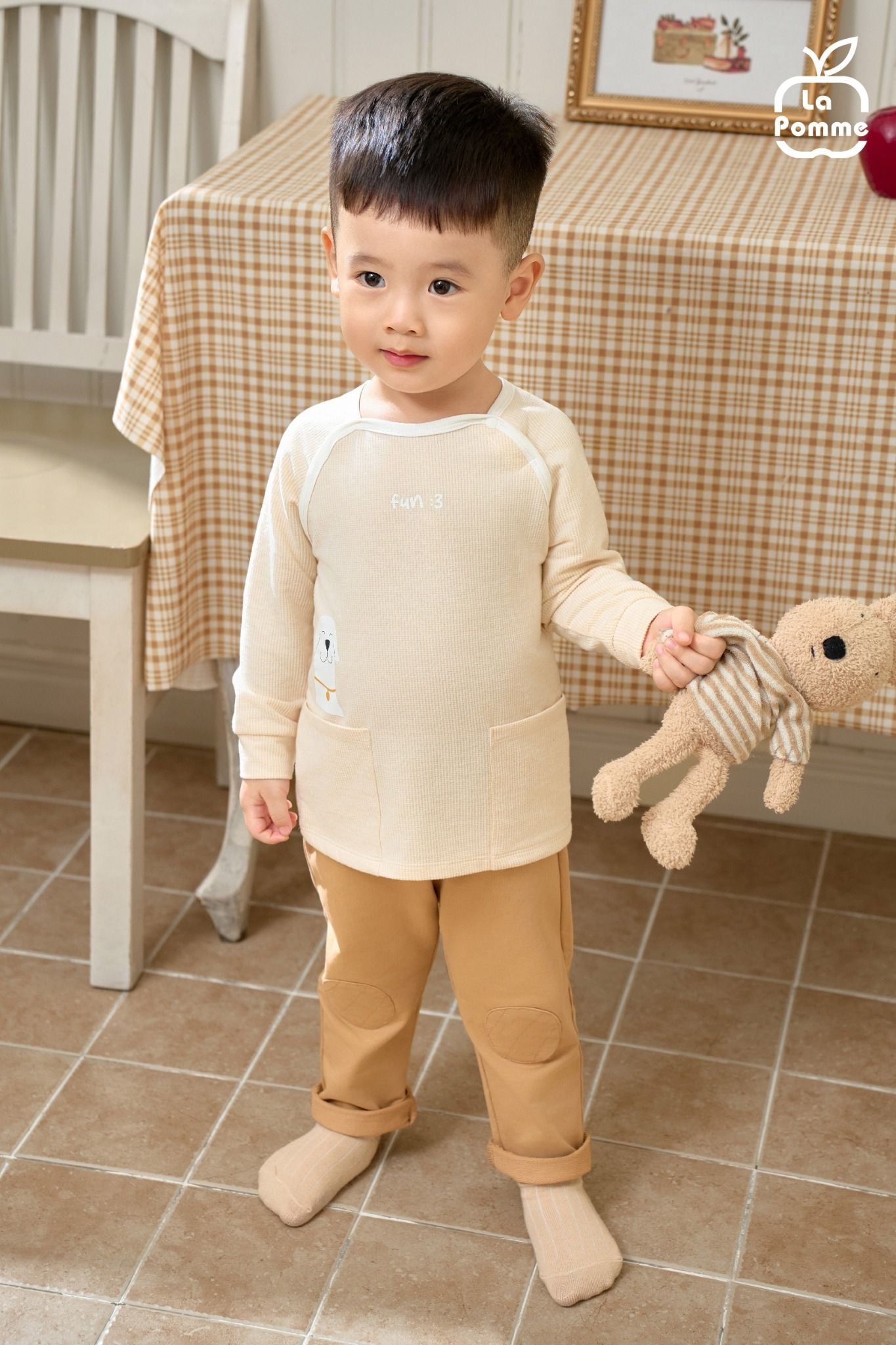  Bộ dài tay La Pomme yêu thương ngọt ngào 