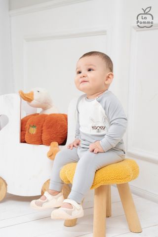  Bộ dài tay La Pomme mảng phối so cool everyday 