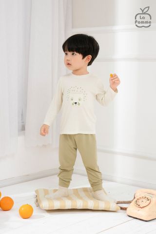  Bộ dài tay La Pomme màu sắc phiêu lưu 