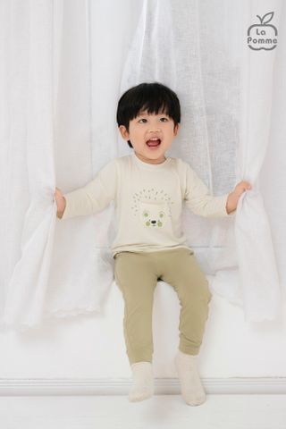  Bộ dài tay La Pomme màu sắc phiêu lưu 