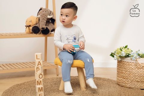  Bộ dài tay La Pomme nghệ sĩ trong ngôi nhà nhỏ 