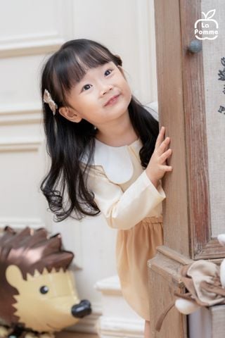  Bộ dài tay La Pomme tiểu thư thỏ trắng 