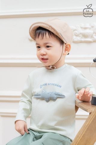  Bộ dài tay La Pomme cá sấu tinh nghịch 