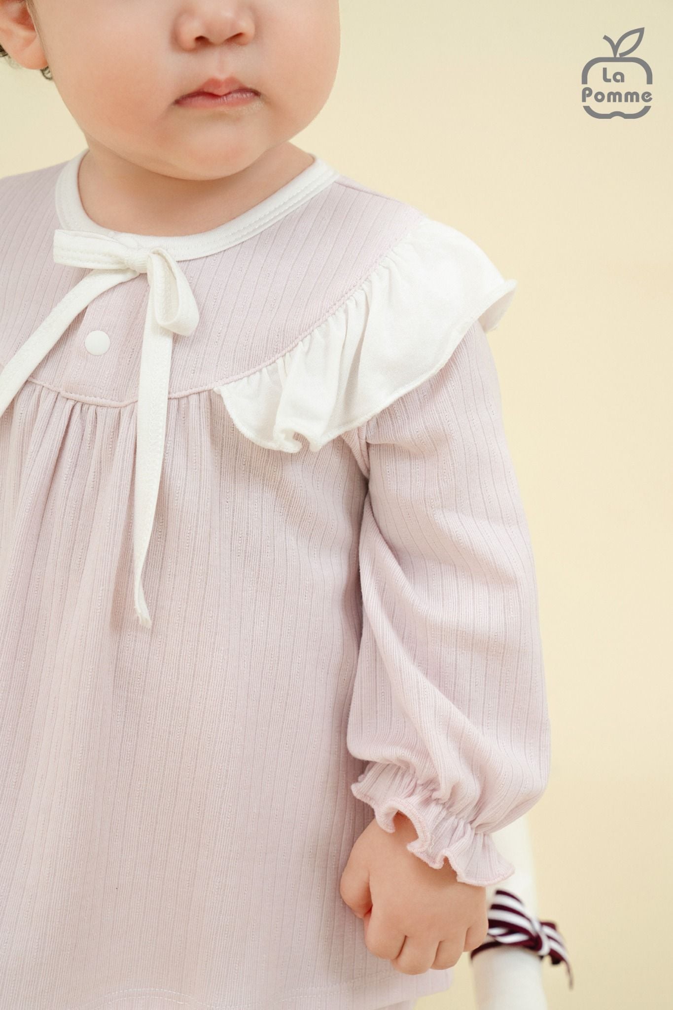  Bộ dài tay La Pomme cổ bèo ngọt ngào 