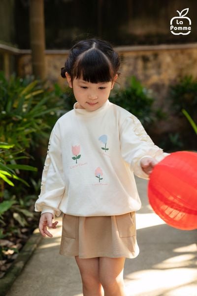  Bộ dài tay La Pomme cô nàng bồng bềnh 