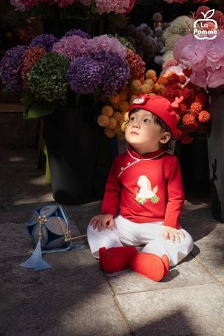  Bộ dài tay La Pomme ngựa con đón Tết 