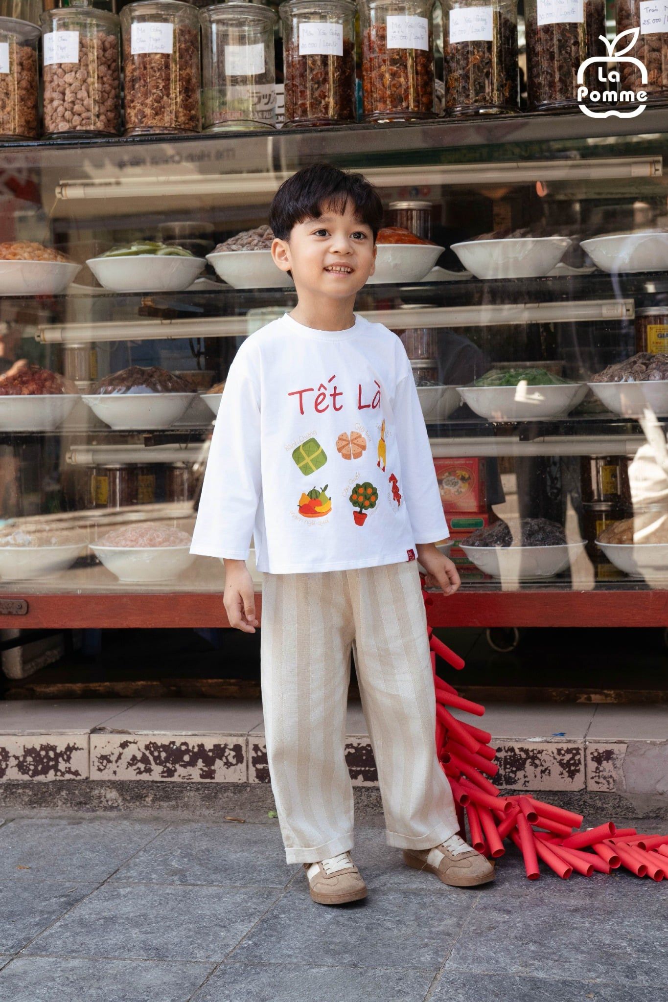  Bộ dài tay La Pomme chồi xuân bé nhỏ 