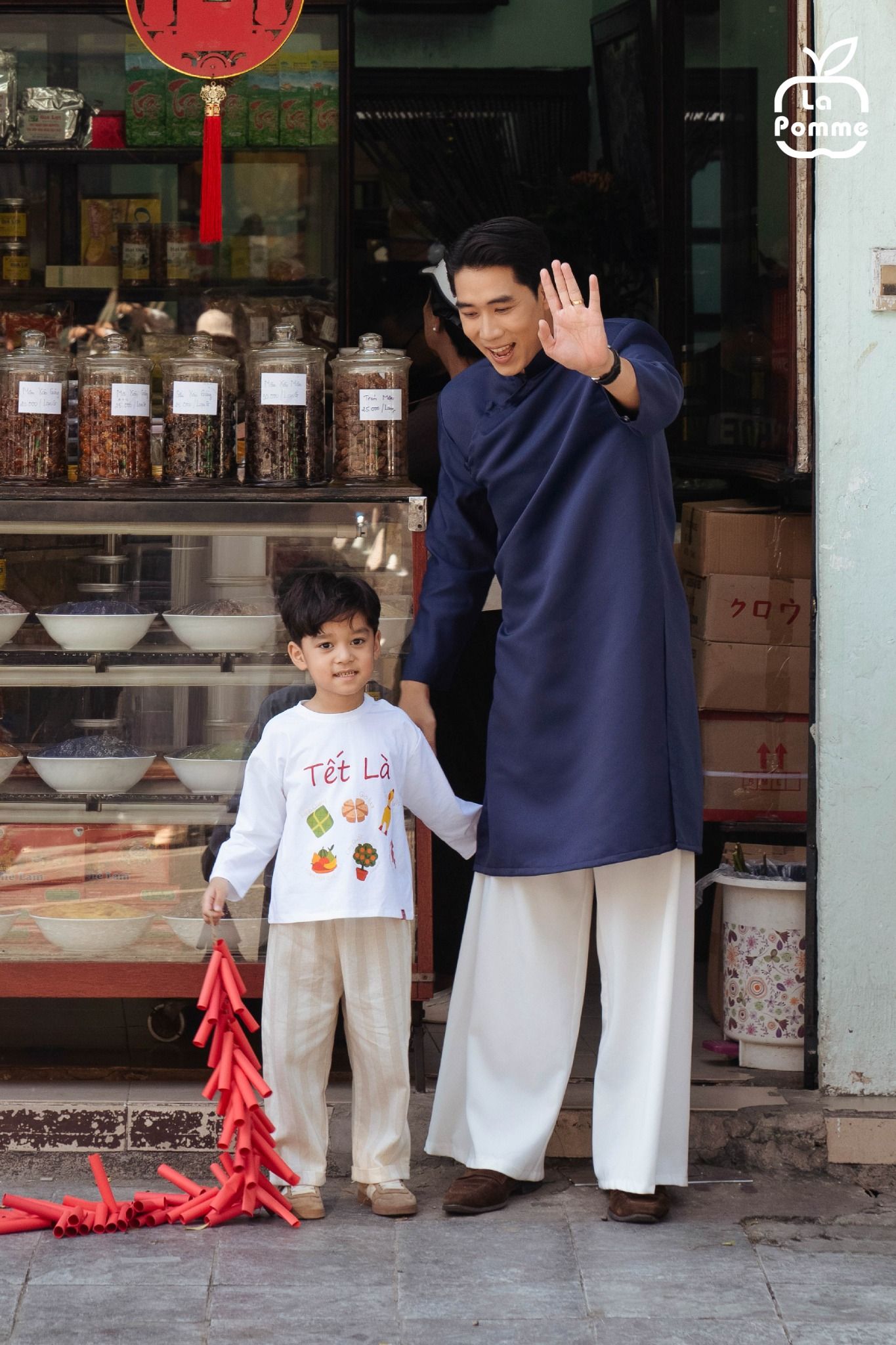  Bộ dài tay La Pomme chồi xuân bé nhỏ 