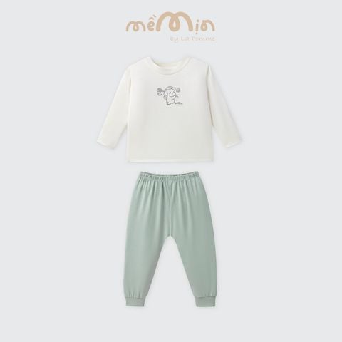  Bộ dài tay Mềm Mịn by La Pomme cún bông năng động 
