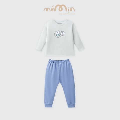  Bộ dài tay Mềm Mịn by La Pomme cún bông năng động 