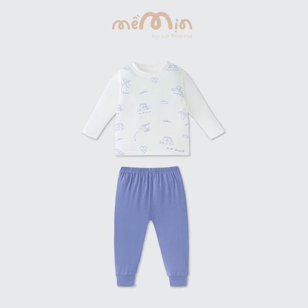  Bộ dài tay Mềm Mịn by La Pomme họa tiết đón mùa xinh 