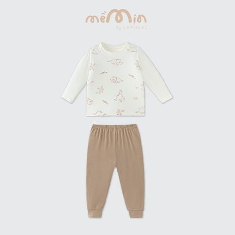  Bộ dài tay Mềm Mịn by La Pomme họa tiết đón mùa xinh 