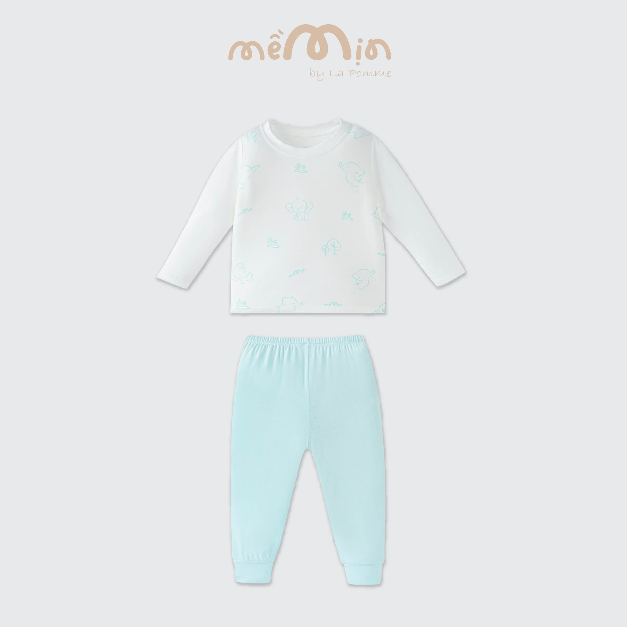  Bộ dài tay Mềm Mịn by La Pomme họa tiết đón mùa xinh 