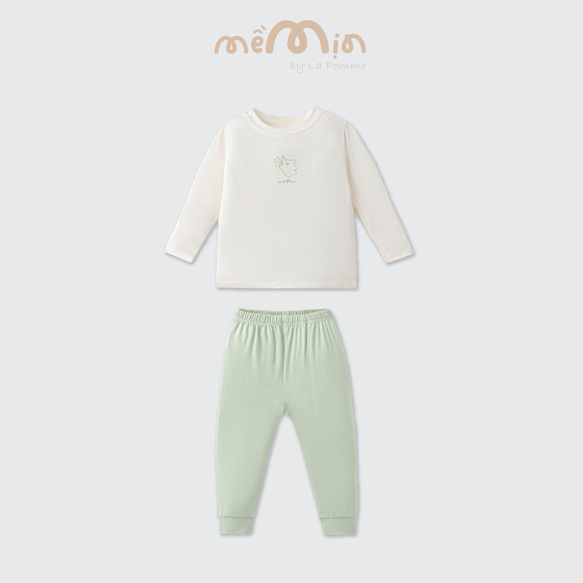 Bộ dài tay Mềm Mịn by La Pomme puppy nhí nhảnh 