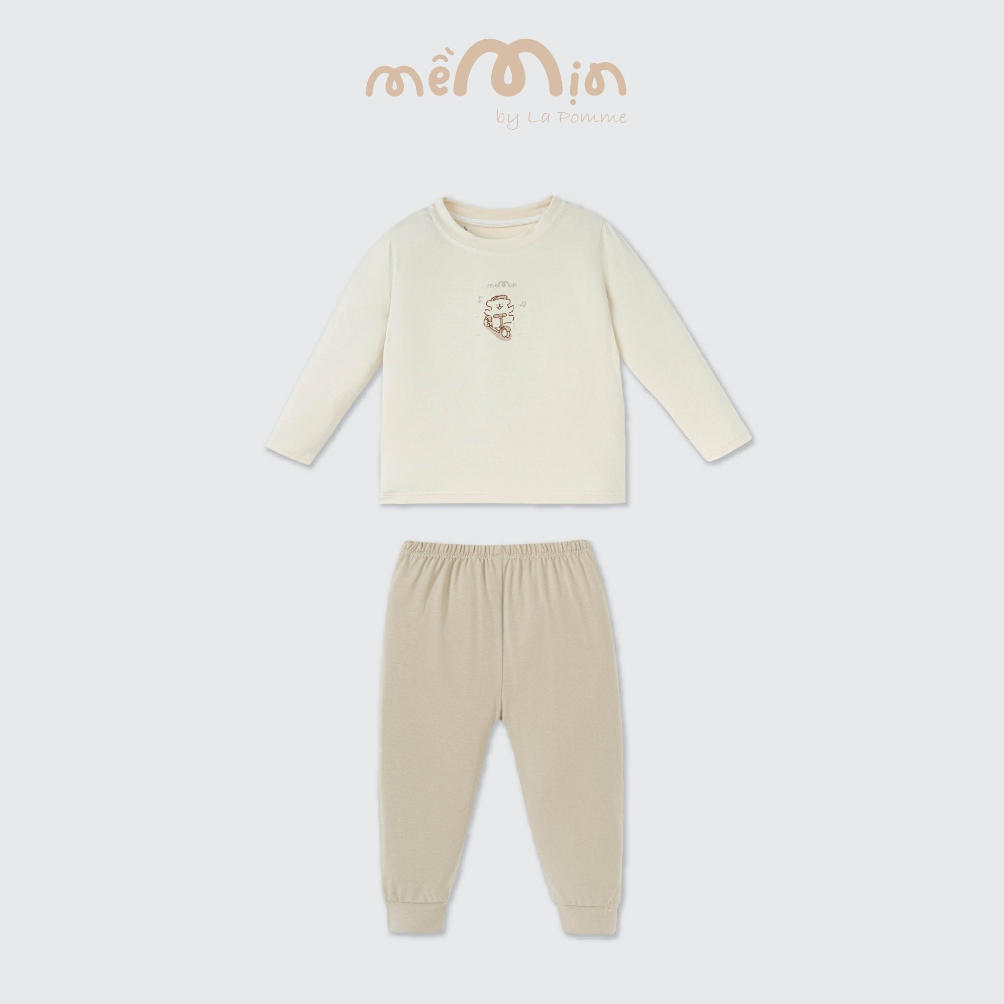  Bộ dài tay Mềm Mịn by La Pomme puppy nhí nhảnh 