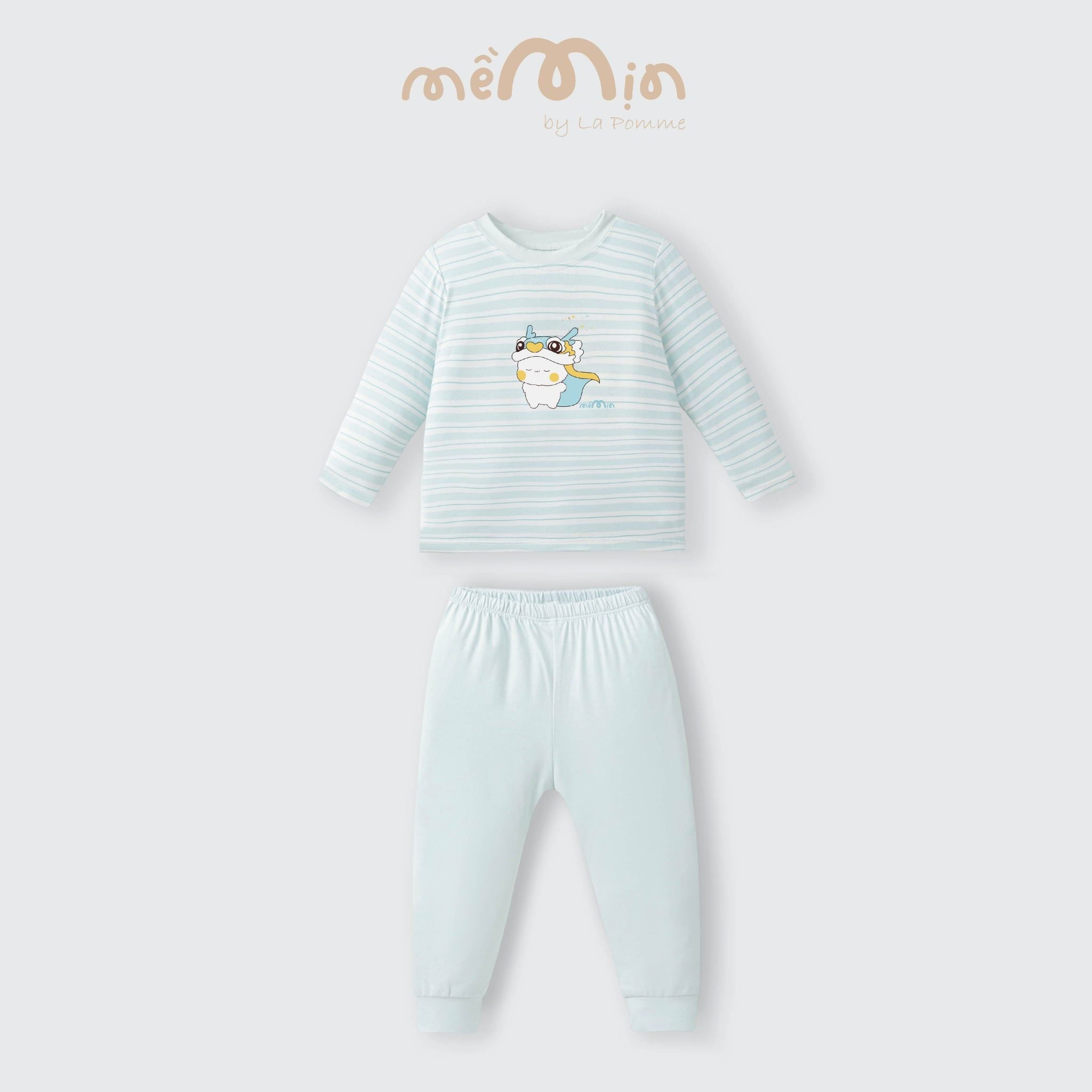  [NÊN TĂNG SIZE] Bộ dài tay Mềm Mịn by La Pomme họa tiết cún yêu siêu ngầu 