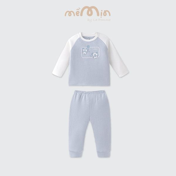  Bộ dài tay Mềm Mịn by La Pomme những người bạn lông mềm 