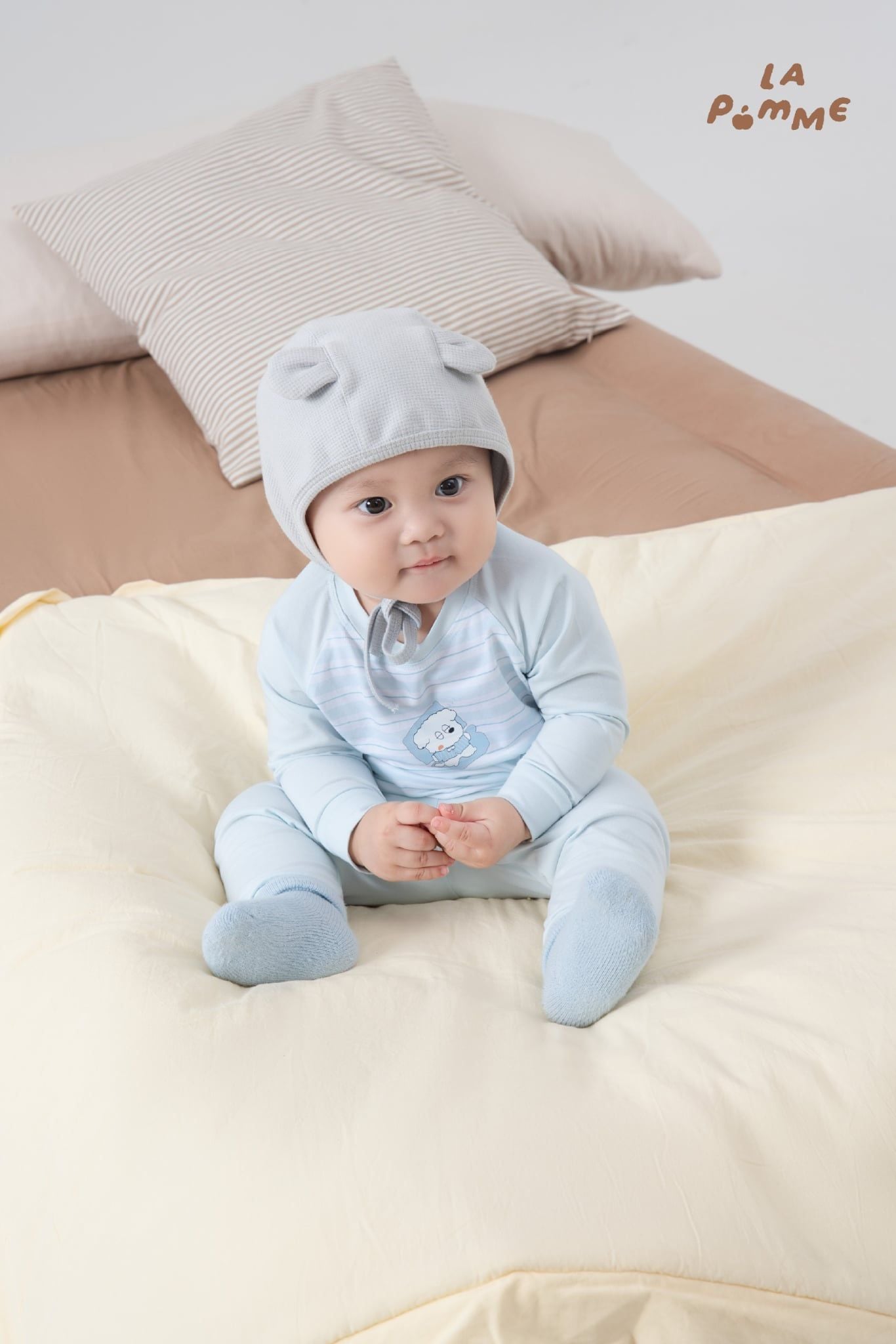 Bộ dài tay Mềm Mịn by La Pomme ngày êm ái của Milo 