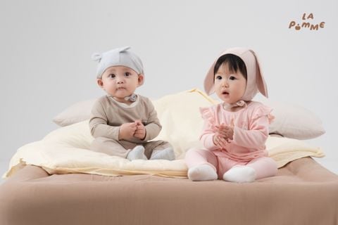  Bộ dài tay Mềm Mịn by La Pomme mềm êm đón mùa mới 