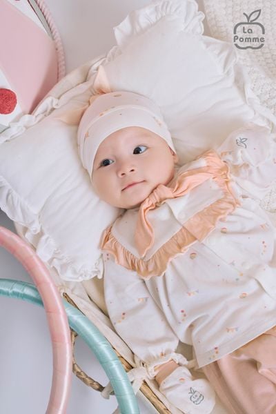  Mũ sơ sinh La Pomme lễ hội vui nhộn 