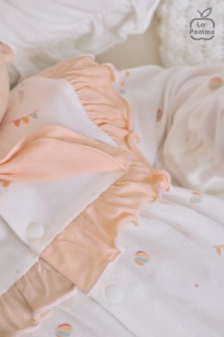  Bộ dài tay cúc thẳng La Pomme lễ hội vui nhộn 