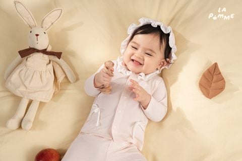  Bộ dài tay cúc thẳng La Pomme giấc mơ ngọt ngào 