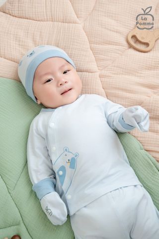  Mũ sơ sinh La Pomme Gấu yêu của mẹ 