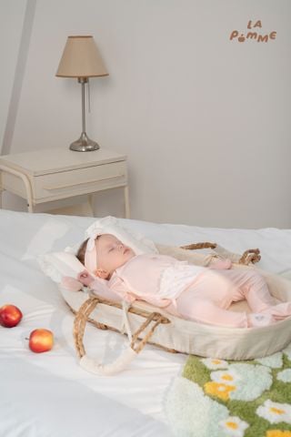  Set bao tay bao chân La Pomme hoa thơm của mẹ 