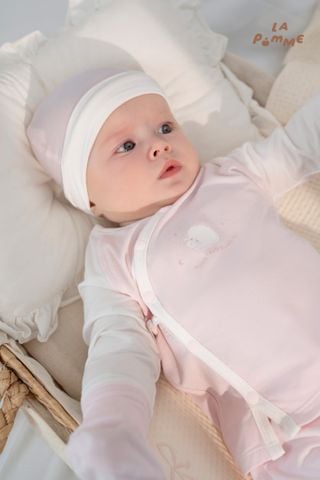  Set bao tay bao chân La Pomme cừu bông bé bỏng 