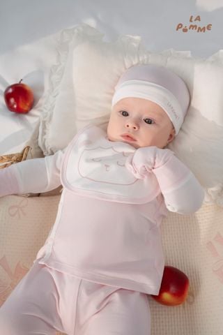  Yếm La Pomme cừu bông bé bỏng 