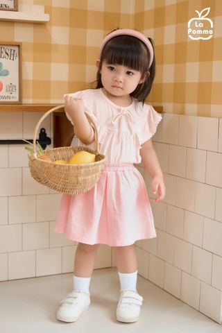  Bộ váy áo cộc tay La Pomme sắc màu kỳ diệu 
