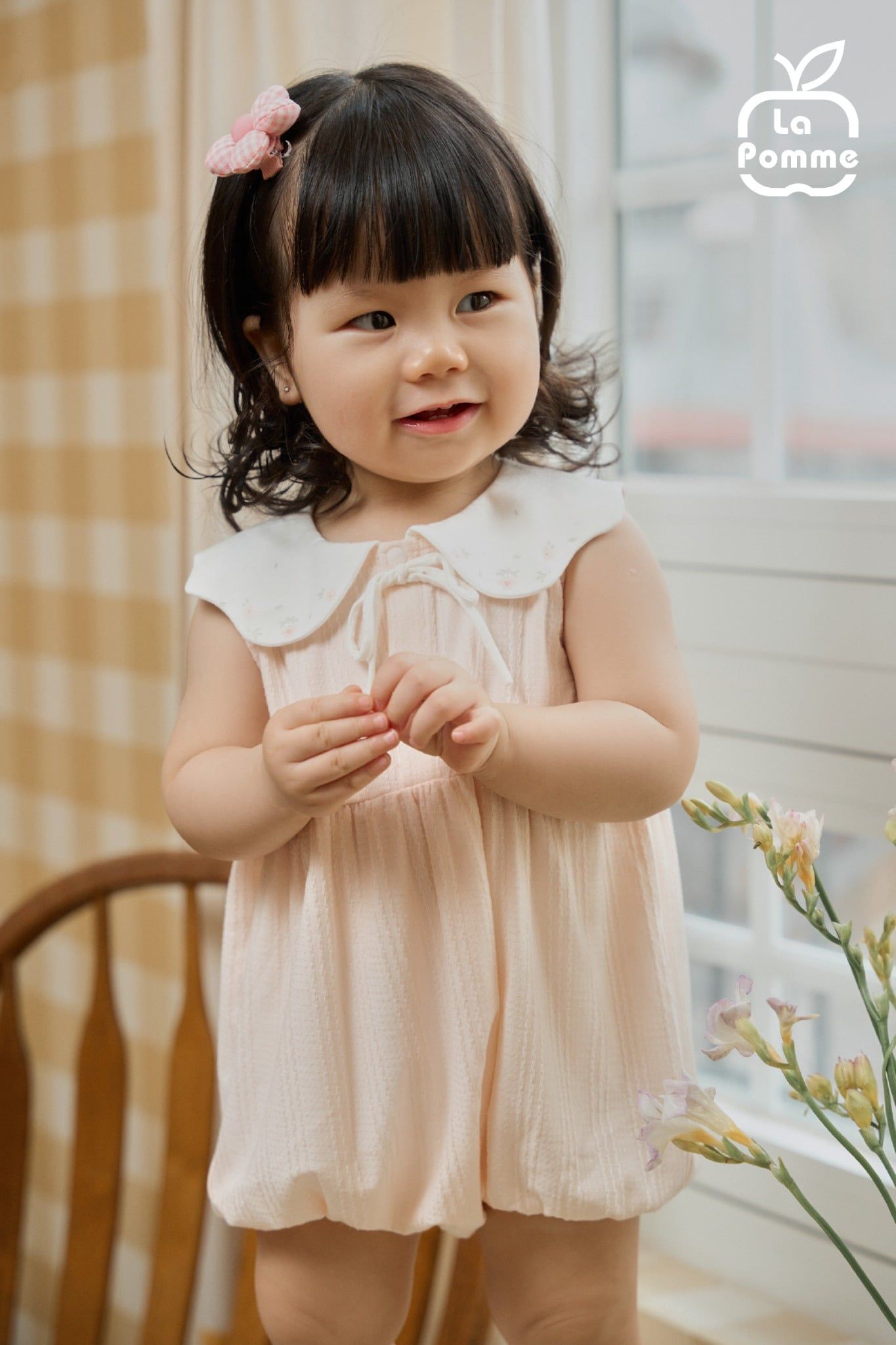 Body sát nách La Pomme cố cách điệu nụ hoa sớm mai 