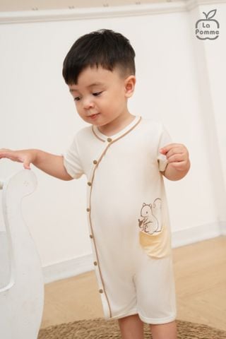  Body cộc tay La Pomme túi cách điệu sóc nhí đáng yêu 