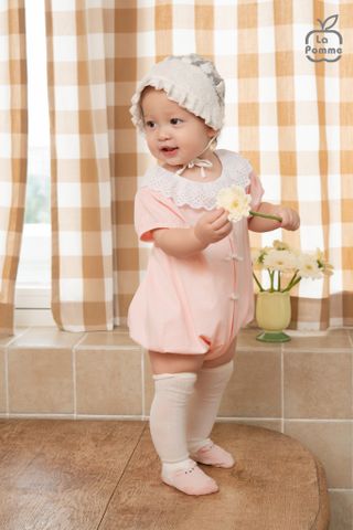  Body cộc tay La Pomme cổ cách điệu công chúa đáng yêu 