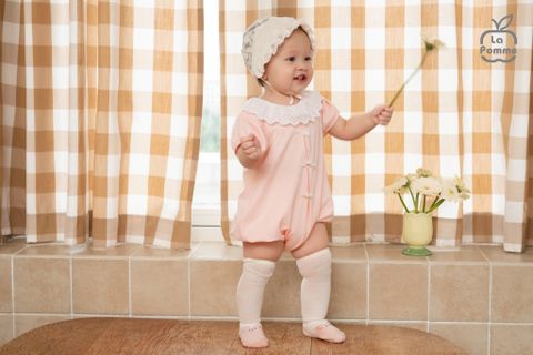  Body cộc tay La Pomme cổ cách điệu công chúa đáng yêu 