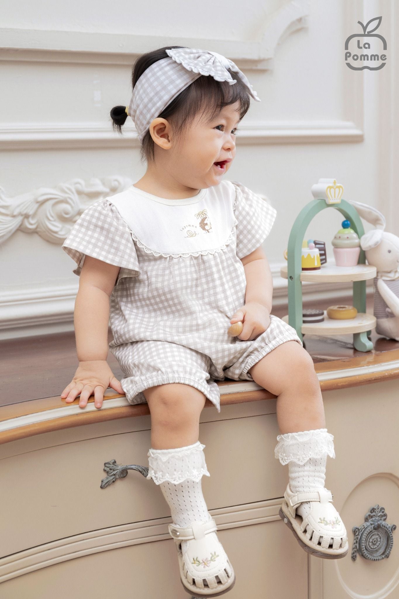  Body cộc tay La Pomme tiểu thư thanh lịch 