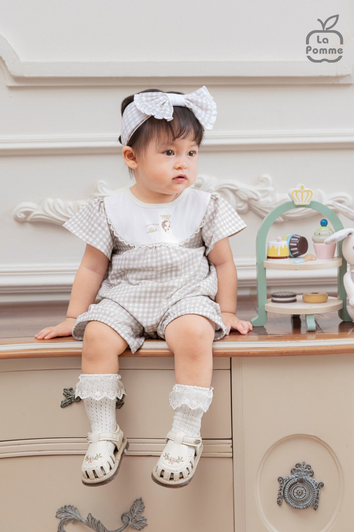  Body cộc tay La Pomme tiểu thư thanh lịch 