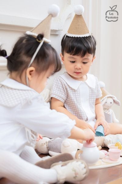  Body cộc tay La Pomme mini oppa 