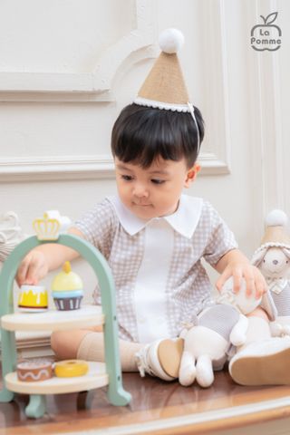  Body cộc tay La Pomme mini oppa 