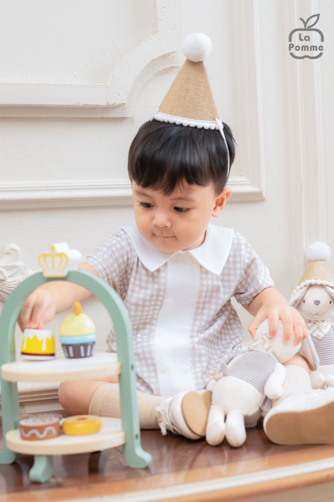  Body cộc tay La Pomme mini oppa 