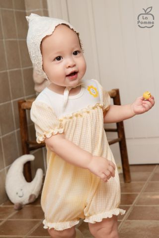  Body cộc tay La Pomme bèo nhún tia nắng chan hòa 