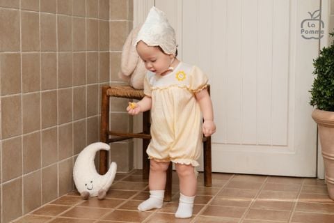  Body cộc tay La Pomme bèo nhún tia nắng chan hòa 