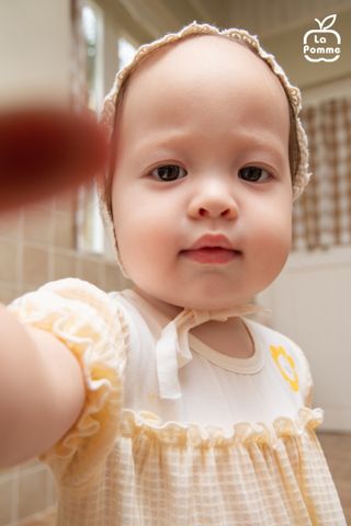  Body cộc tay La Pomme bèo nhún tia nắng chan hòa 