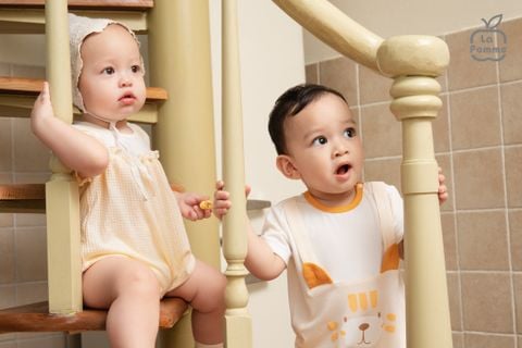  Body cộc tay La Pomme bèo nhún tia nắng chan hòa 