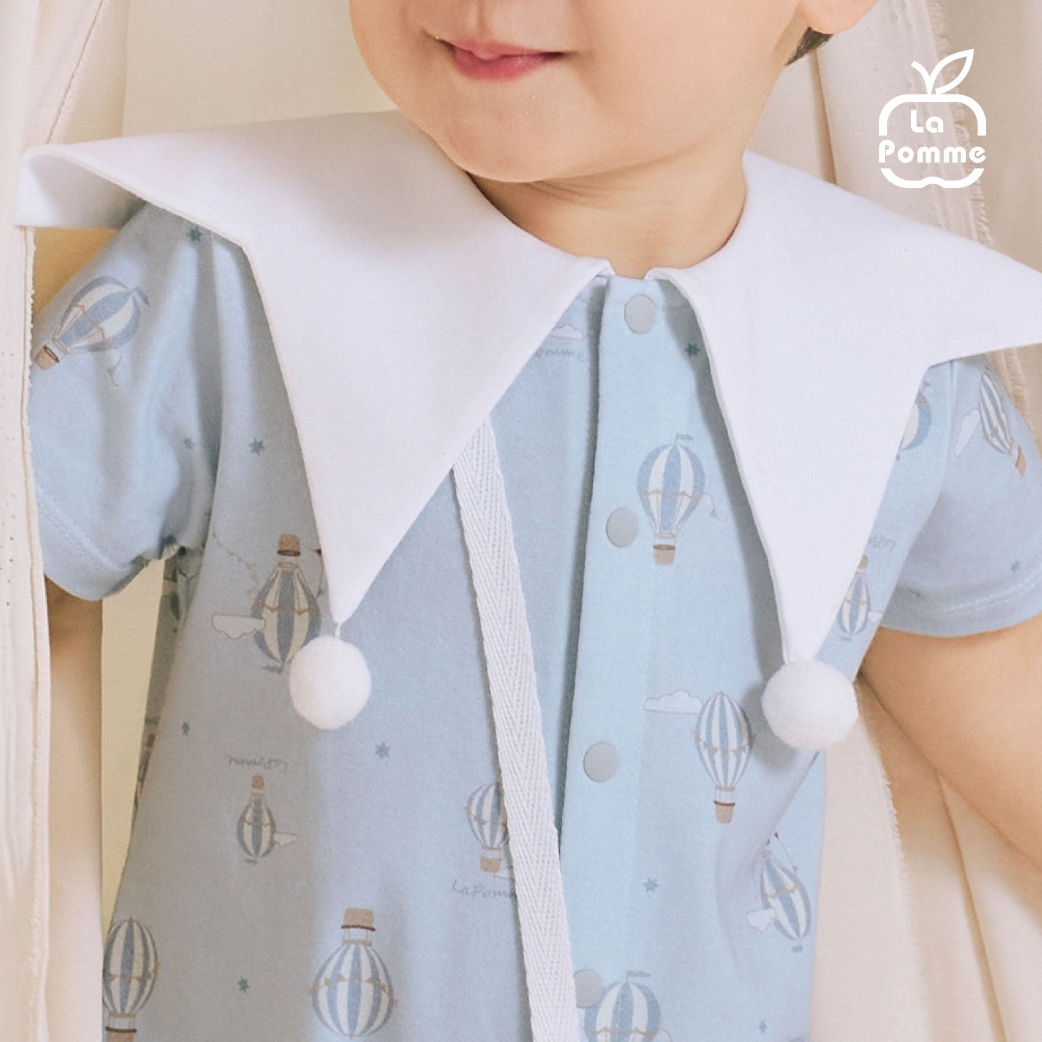  Body cộc tay La Pomme kèm gấu bông khinh khí cầu 